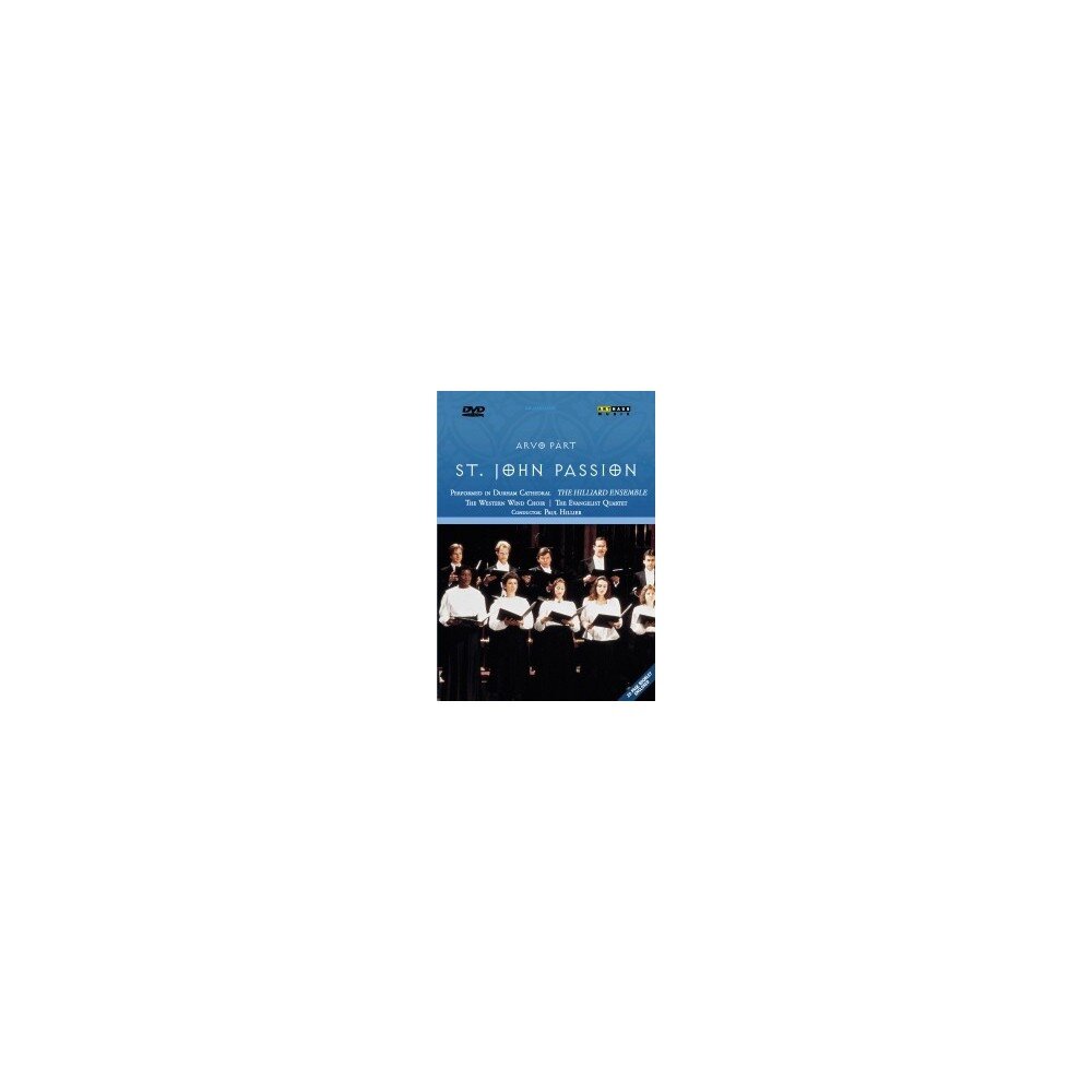 Arvo Pärt – St. John Passion (DVD) — viršelis