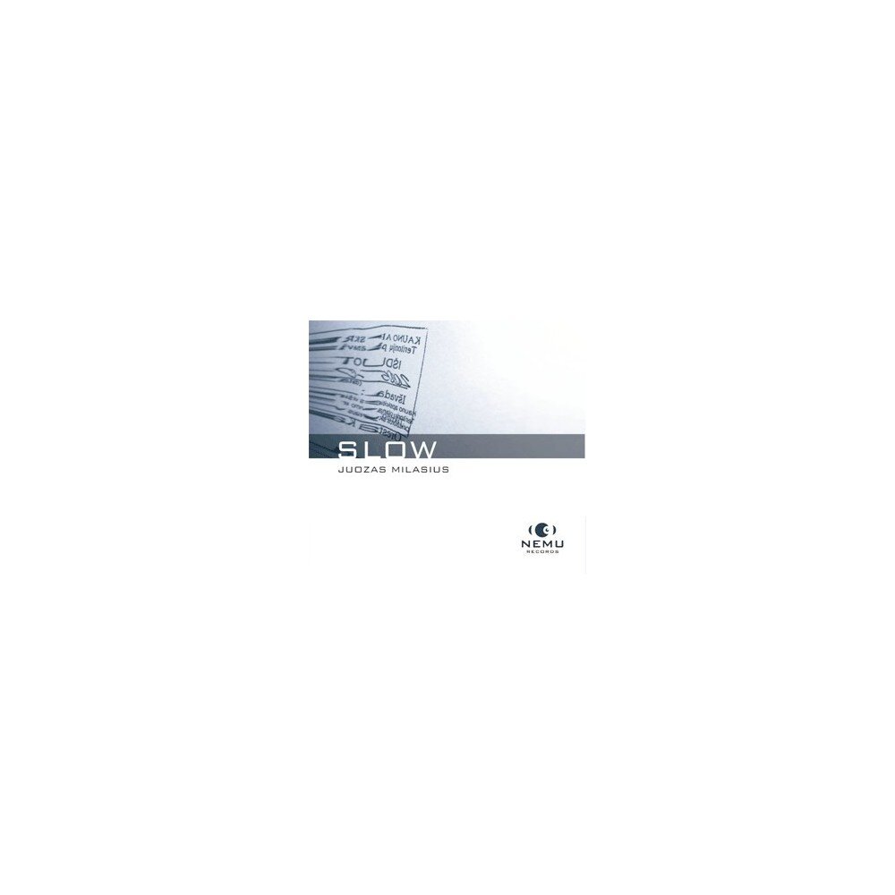 Juozas Milašius – Slow (CD) — viršelis