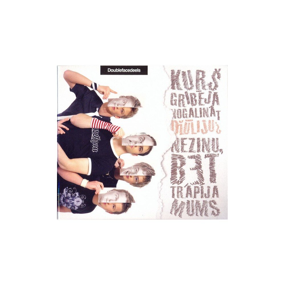 Doublefacedeels – Kuršs Gribeja Nogalinat Džuliju? (CD) — viršelis
