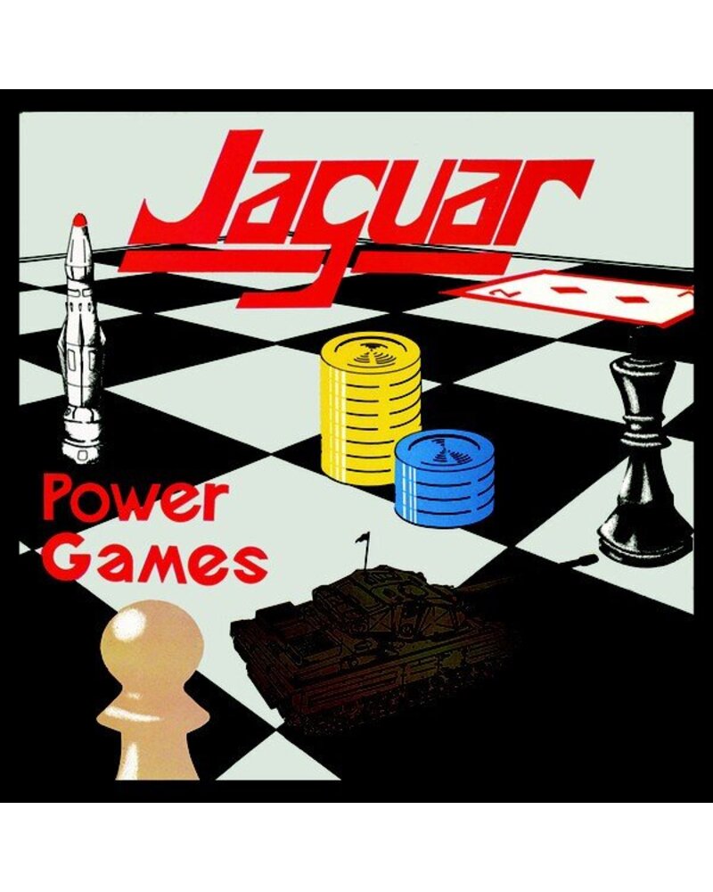 Jaguar – Power Games Coloured (vinilo plokštelė) — viršelis
