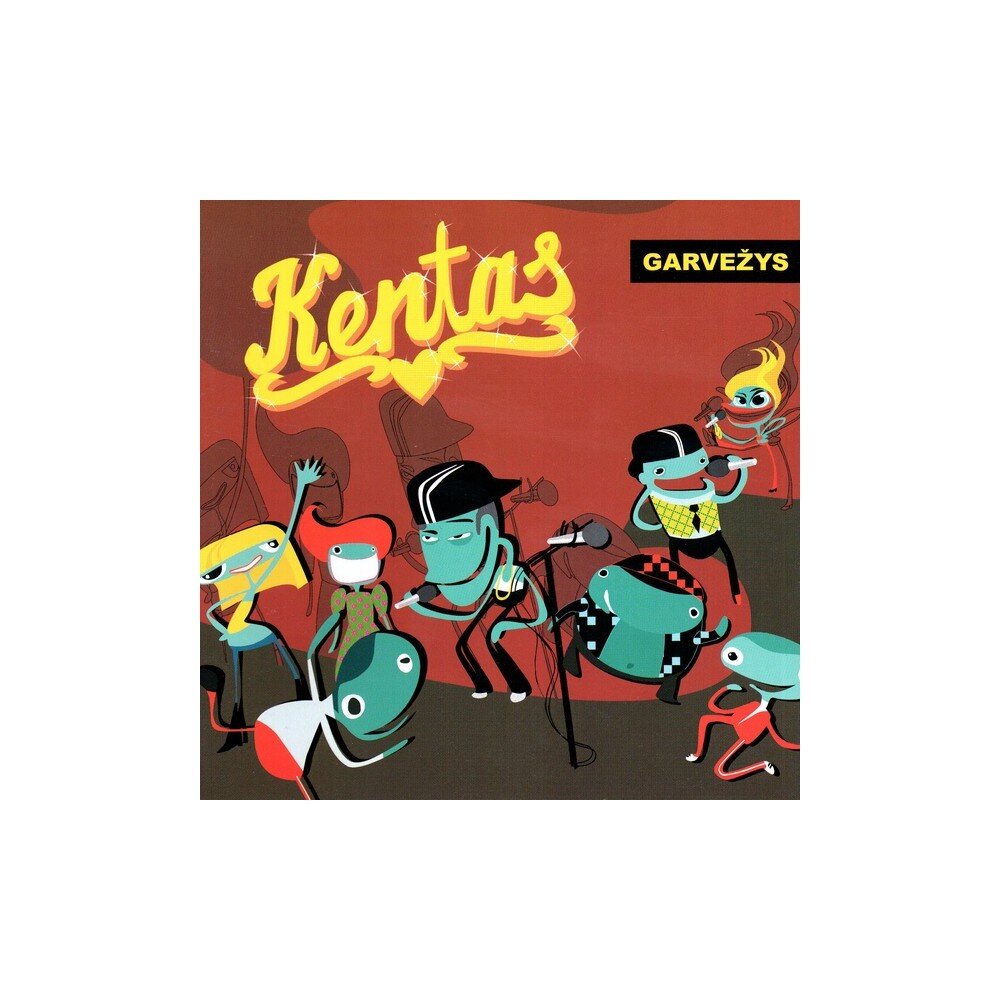 Kentas – Garvežys (CD) — viršelis
