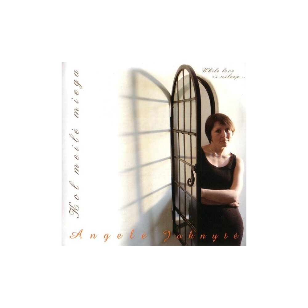 Angelė Joknytė – Kol Meilė Miega (CD) — viršelis