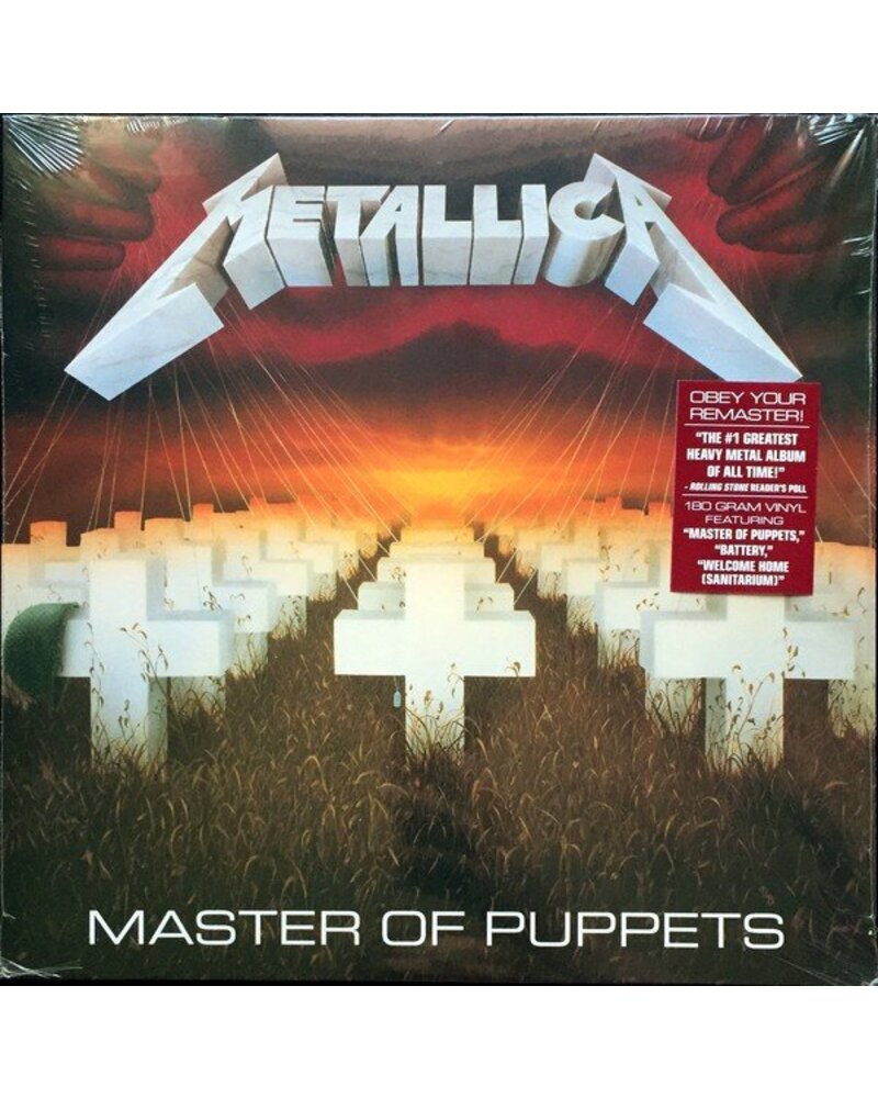 Metallica – Master Of Puppets (vinilo plokštelė) — viršelis