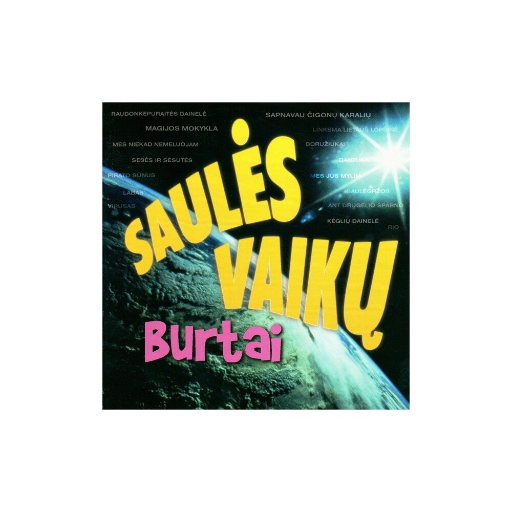 Saulės Vaikai – Saulės Vaikų Burtai (CD) — viršelis