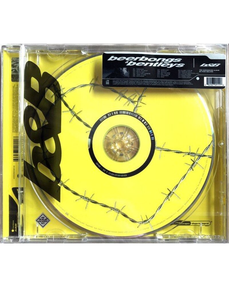 POST MALONE: BEERBONGS & BENTLEYS CD — CD viršelis