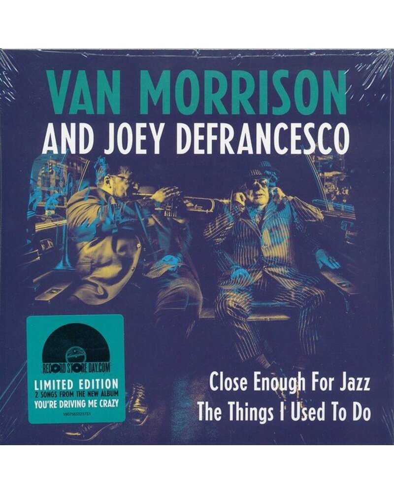 Van Morrison & Joey DeFrancesco – Close Enough For Jazz (CD) — viršelis
