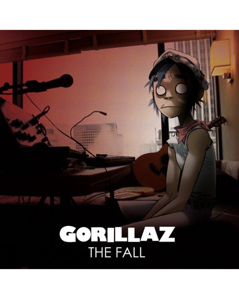 GORILLAZ: THE FALL CD — CD viršelis