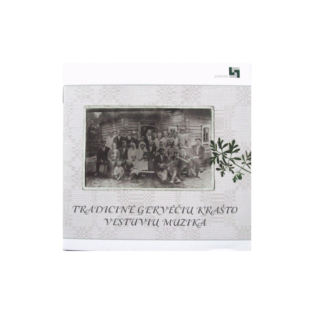 Rinkinys – Gervėčių Vestuvių Muzika (CD) — viršelis