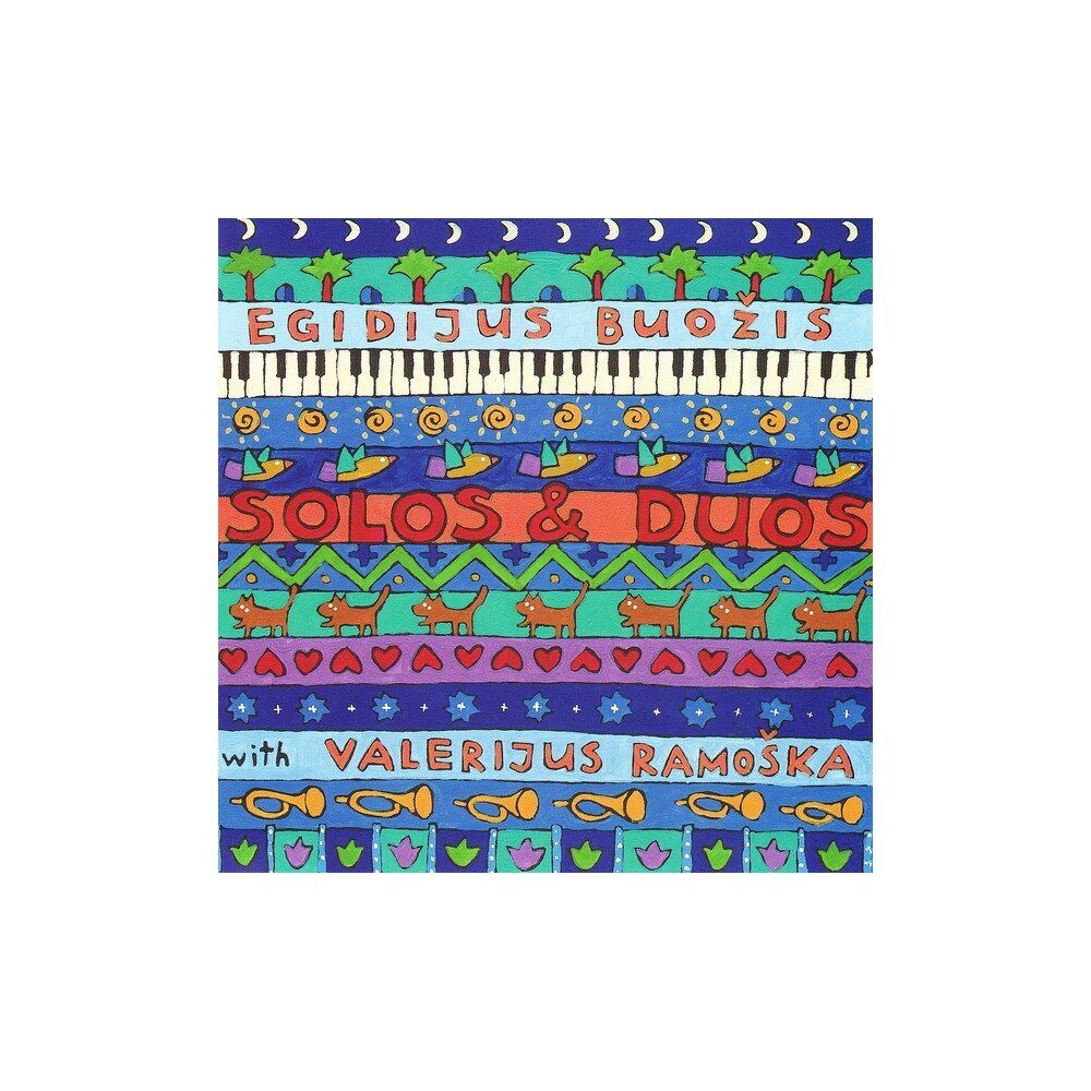 Egidijus Buožis – Solos & Duos (CD) — viršelis