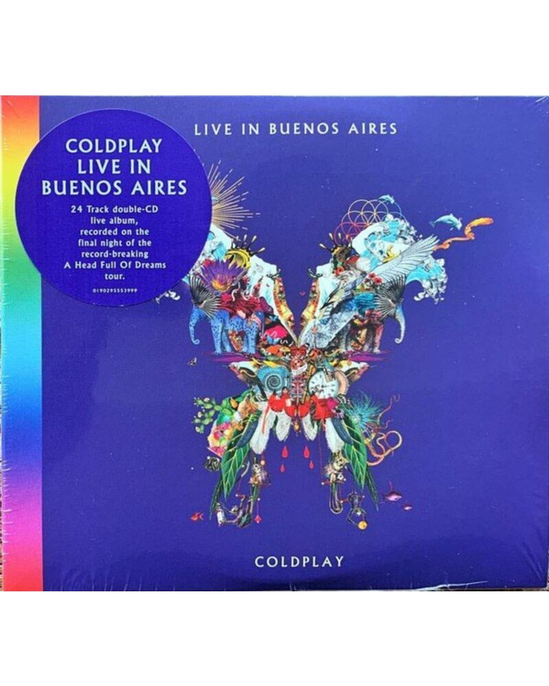 COLDPLAY: LIVE IN BUENOS AIRES 2CD — CD viršelis