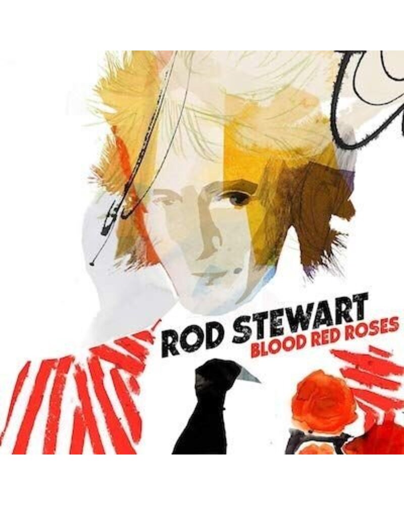 Rod Stewart – Blood Red Roses (CD) — viršelis