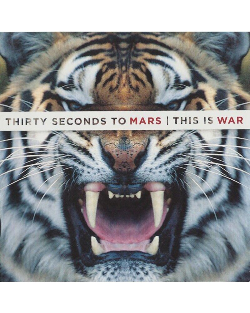 30 SECONDS TO MARS: THIS IS WAR CD — CD viršelis