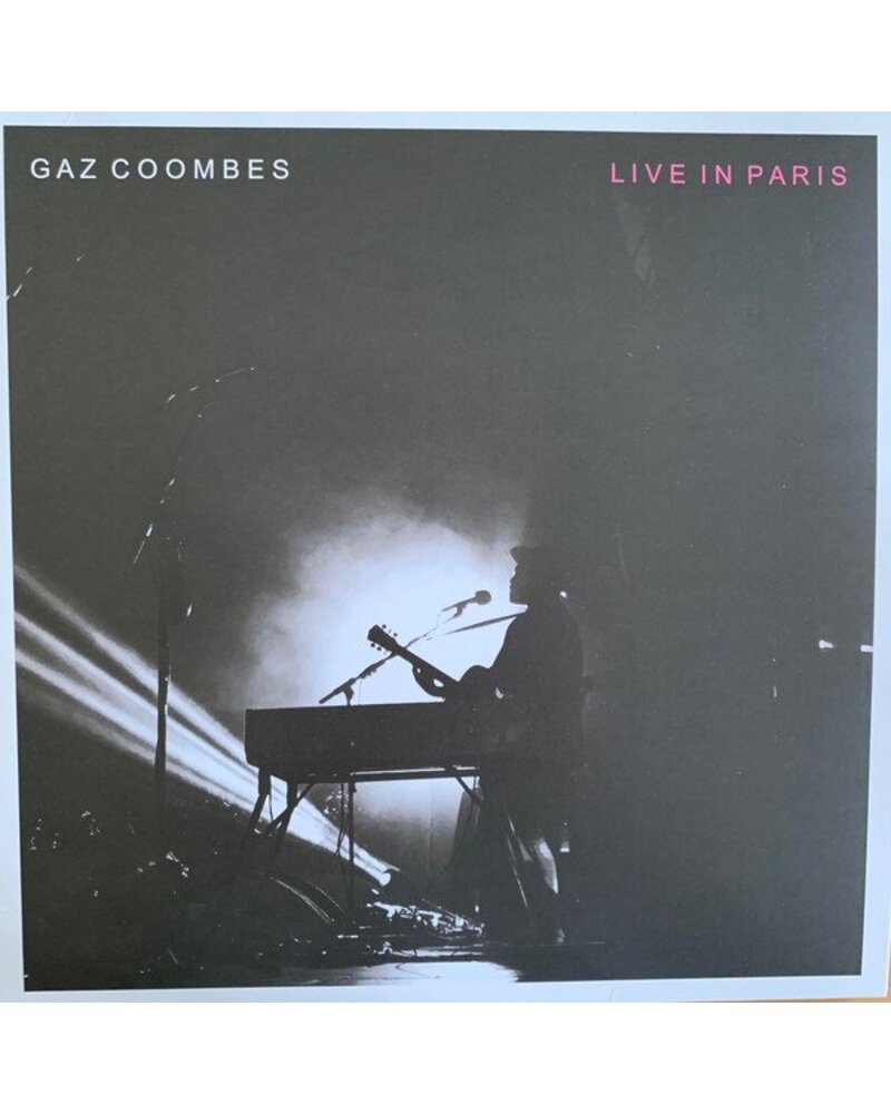 COOMBES GAZ: GAZ COOMBES - LIVE FROM PARIS 12in RSD 2019 — LP viršelis