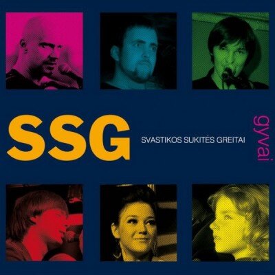 SVASTIKOS SUKITĖS GREITAI: GYVAI CD dgp