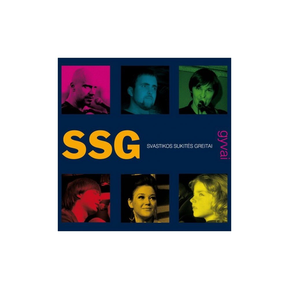 Svastikos Sukitės Greitai – Gyvai (CD) — viršelis
