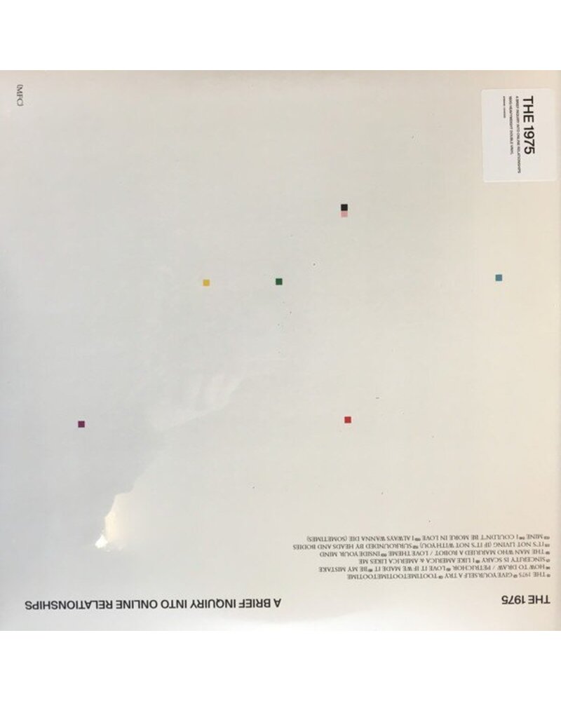 The 1975 – A Brief Inquiry... (2 LP) — viršelis
