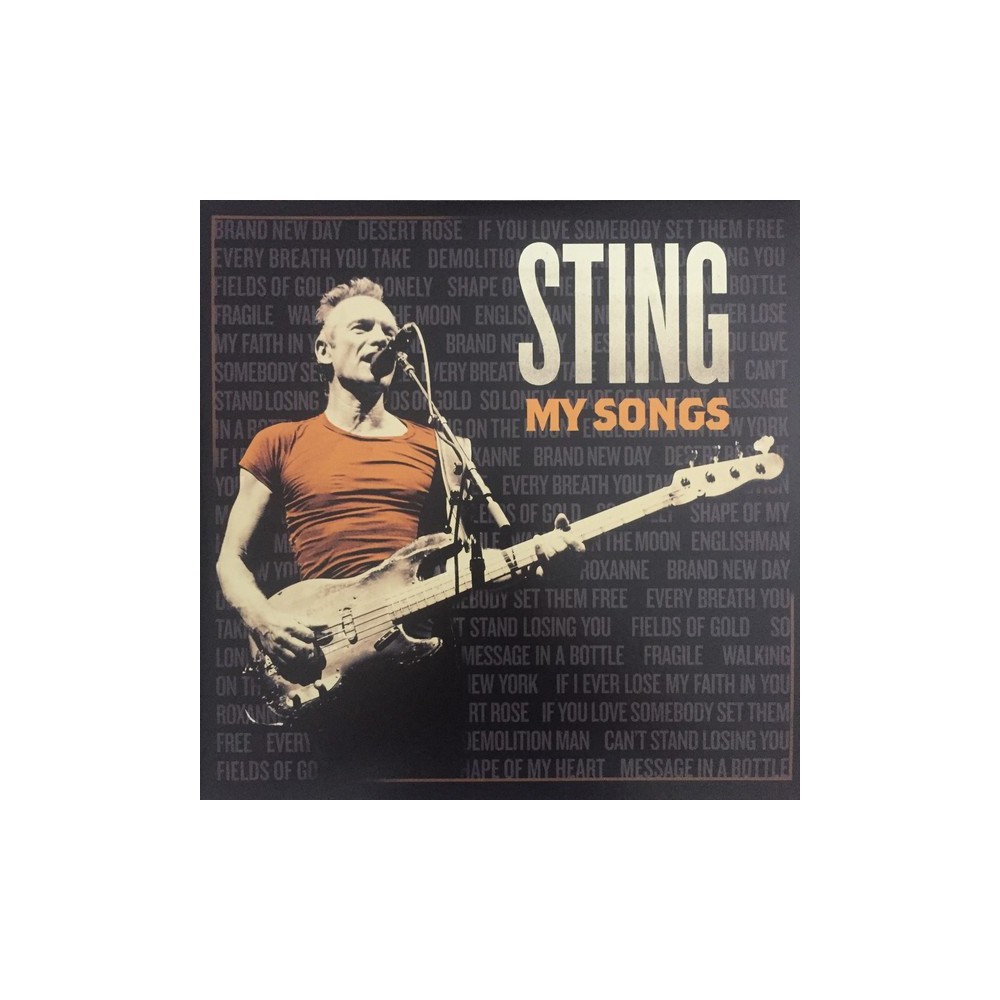 STING: MYSONGS 2LP — Vinilas viršelis