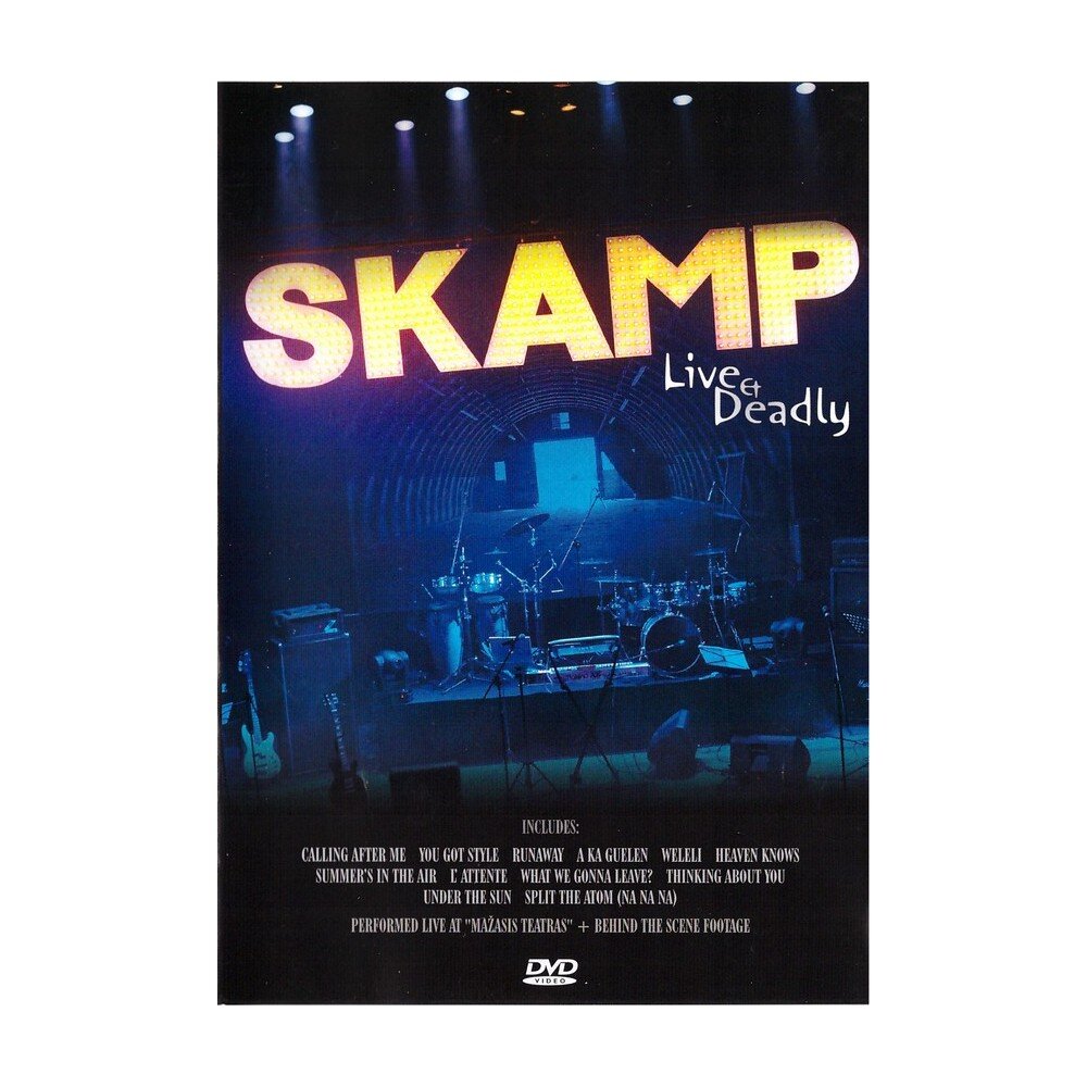 Skamp – Live & Deadly (DVD) — viršelis