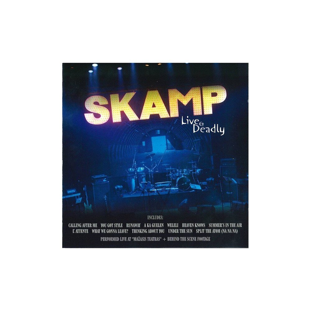 Skamp – Live & Deadly (CD) — viršelis