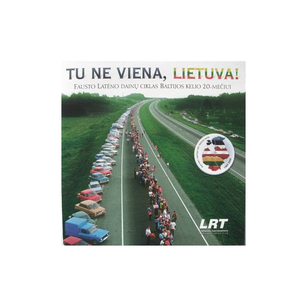 Faustas Latėnas – Tu Ne Viena, Lietuva (CD) — viršelis