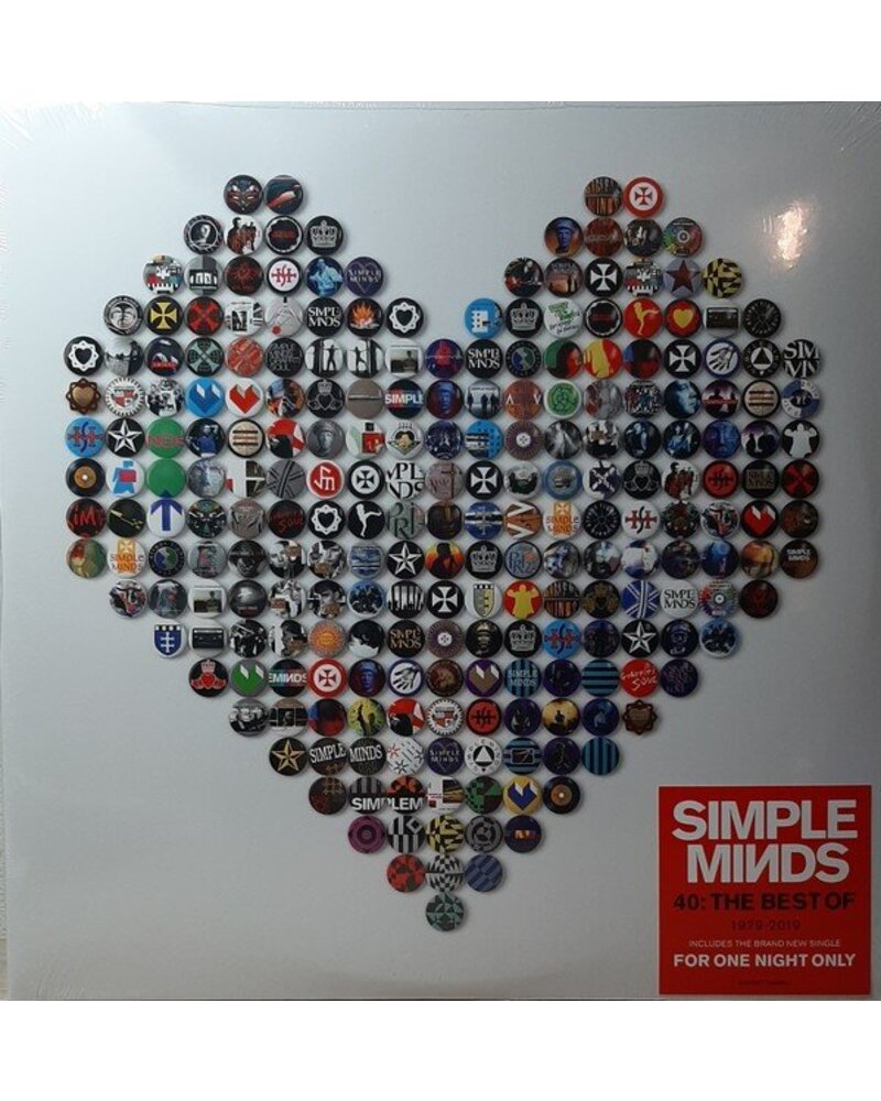 Simple Minds – 40: The Best Of 1979–2019 (2 LP) — viršelis