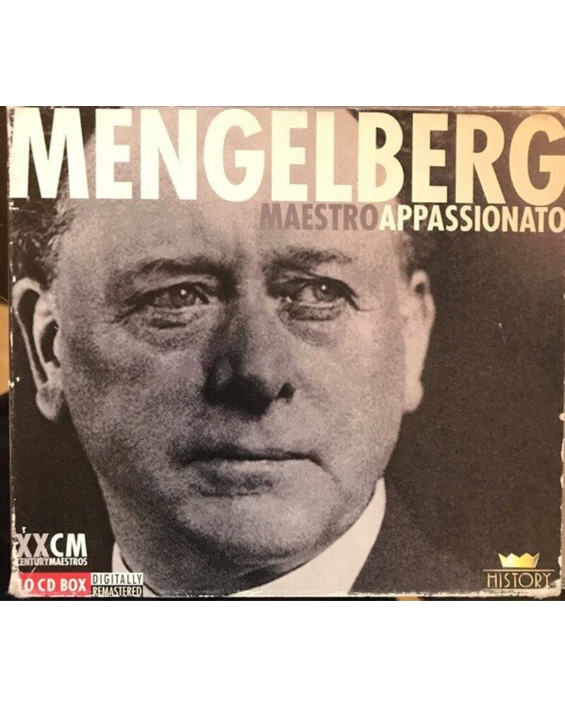 Willem Mengelberg – Maestro Appasionato (10 CD) — viršelis