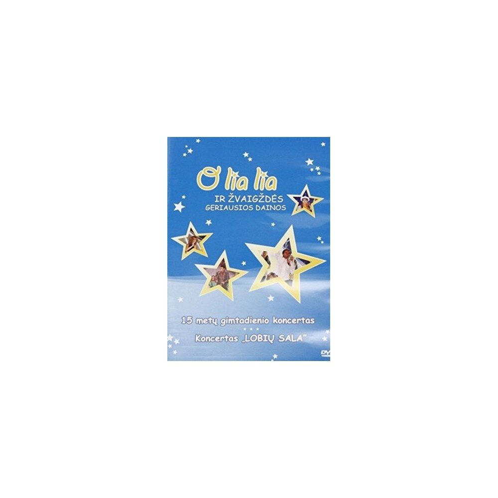 O Lia Lia Ir Žvaigždės – Geriausios Dainos (DVD) — viršelis