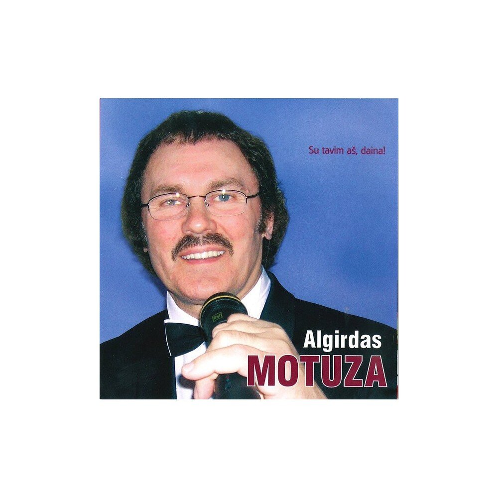 Algirdas Motuza – Su Tavim Aš, Daina (CD) — viršelis